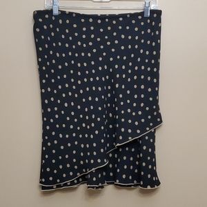 Polka-dot Layered Skirt